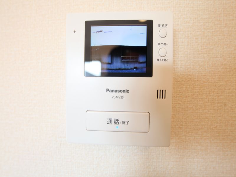 セキュリティ　カラーモニター付きインターホン