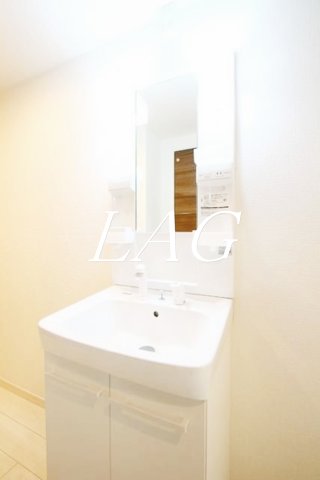 洗面設備　洗面台です。