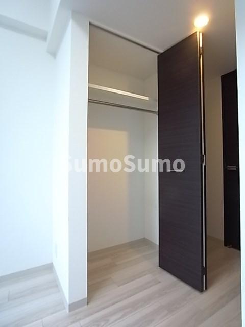 収納　たっぷりとした収納スペースです