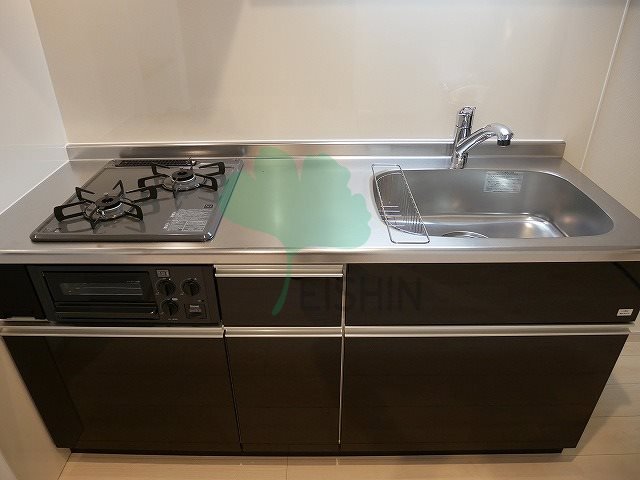 キッチン　シンプルな清潔感のあるキッチンです！