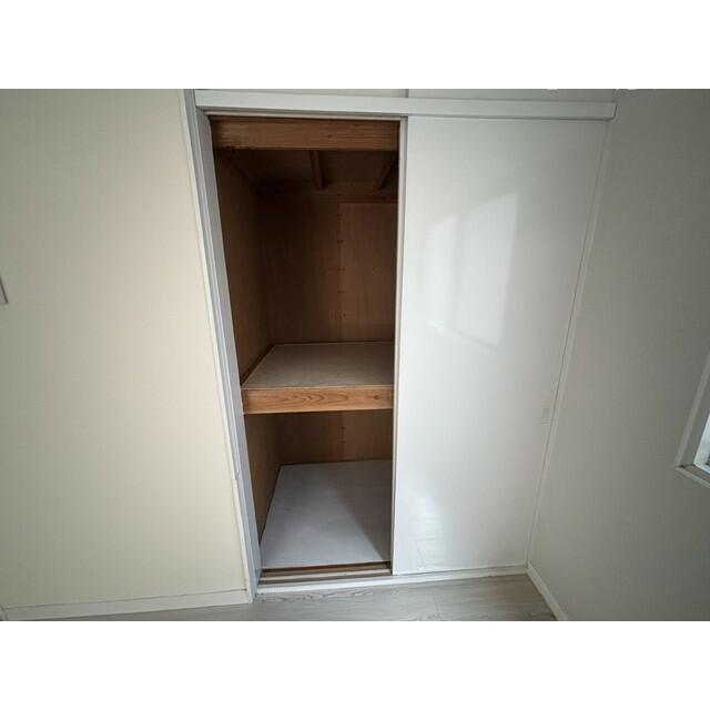 収納　たっぷりとした収納スペースです