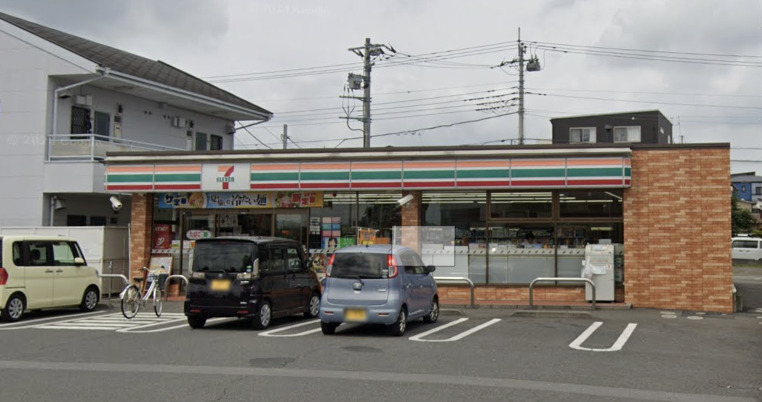 コンビニ　セブンイレブン 宇都宮今宮店（コンビニ）まで386m