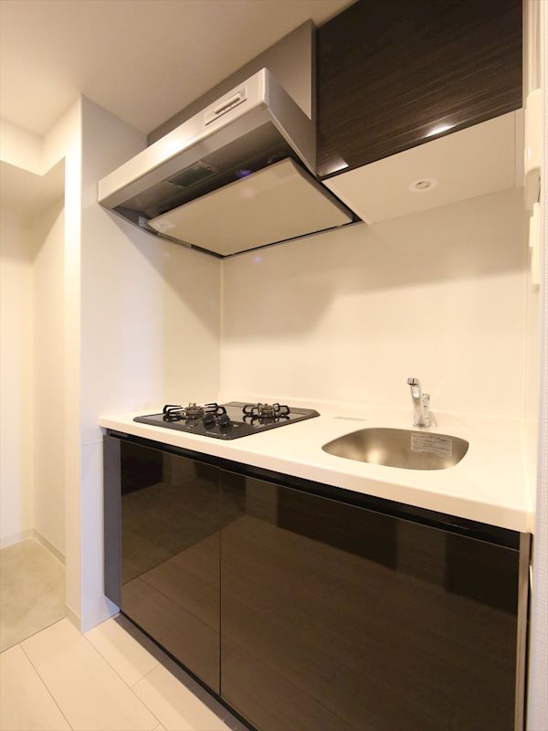キッチン　システムキッチン（ガス2口コンロ付）