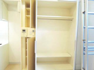収納　収納のためのスペースです