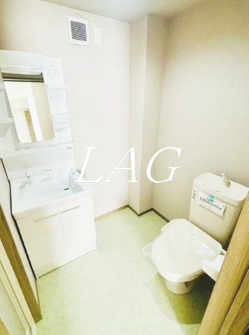 洗面設備　洗面台です。