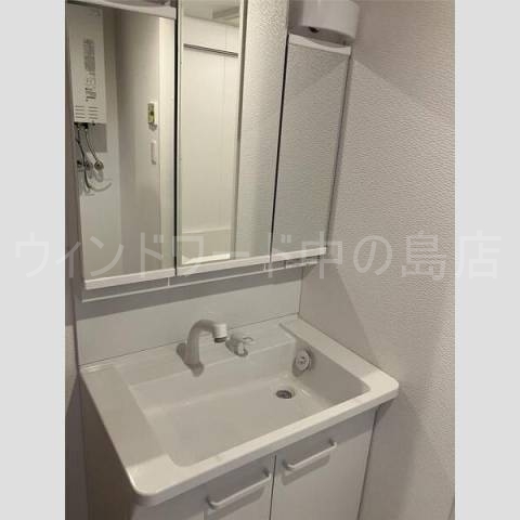 洗面設備　詳細は、ウィンドワード中の島店までご相談下さい。