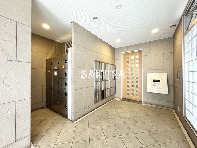 エントランス　安心のモニター付きオートロック♪