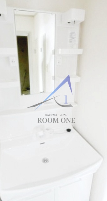 洗面設備　洗面台です。