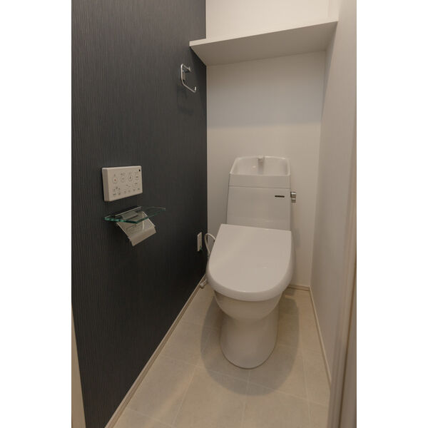 トイレ　清潔感のあるトイレです。