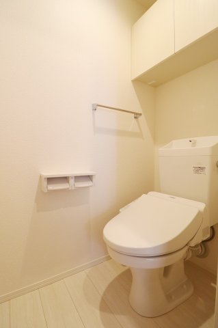 トイレ　ゆったりとした空間のトイレです