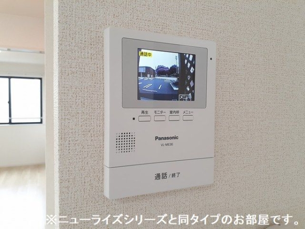 セキュリティ　※参考写真　同建築メーカー施工の同間取完成他物件のものです。