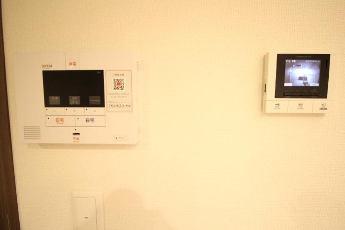 セキュリティ　同シリーズ別物件の写真です