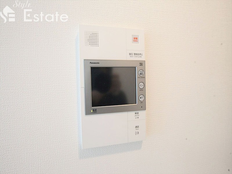 セキュリティ　モニター付きインターホン