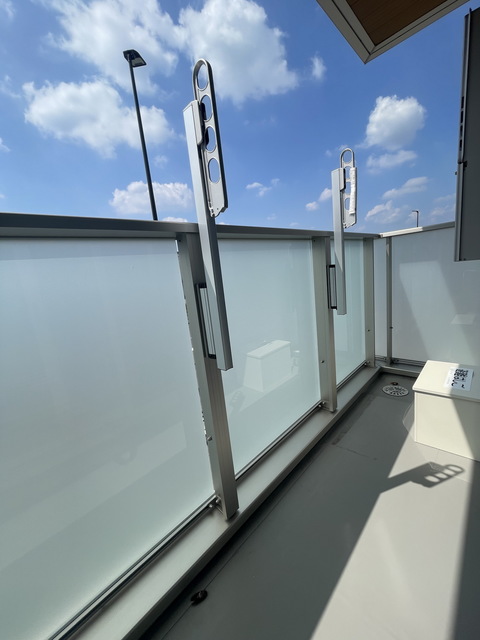 バルコニー　～お洗濯日和だ～