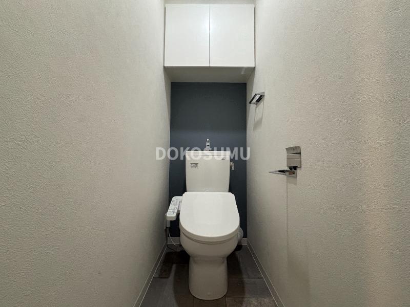 トイレ　毎日使う場所だからこそ、心地よさと清潔感にこだわりました。