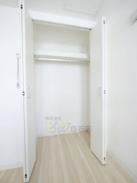 収納　クローゼット付きです♪