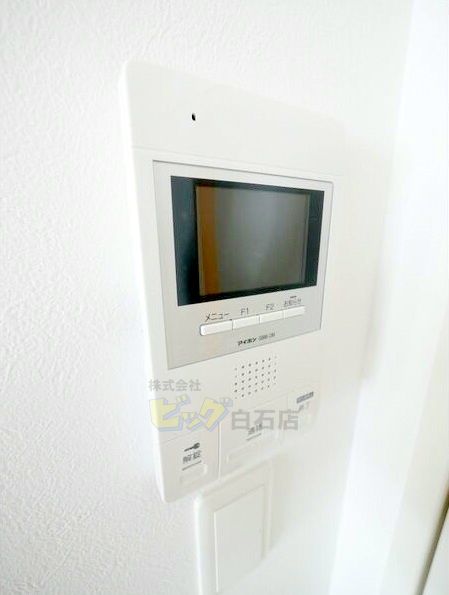 セキュリティ　モニター付きインターホン完備しています♪