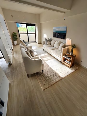 居室・リビング　イメージ写真　家具付きではありません。(T-HOME使用)