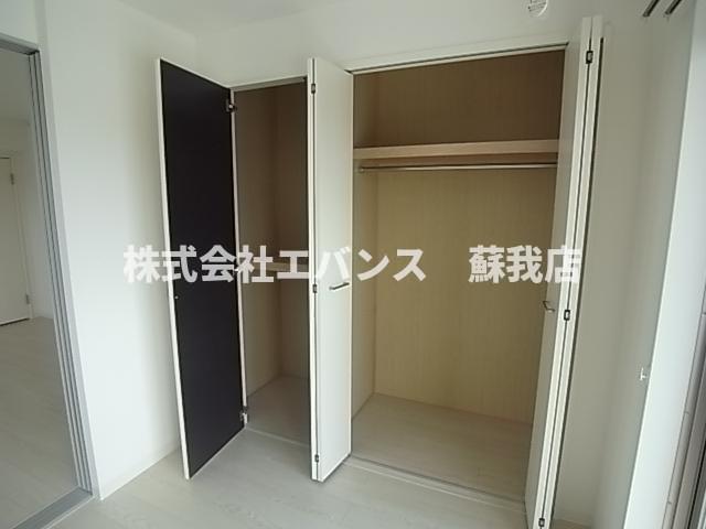 収納　たっぷりとした収納スペースです