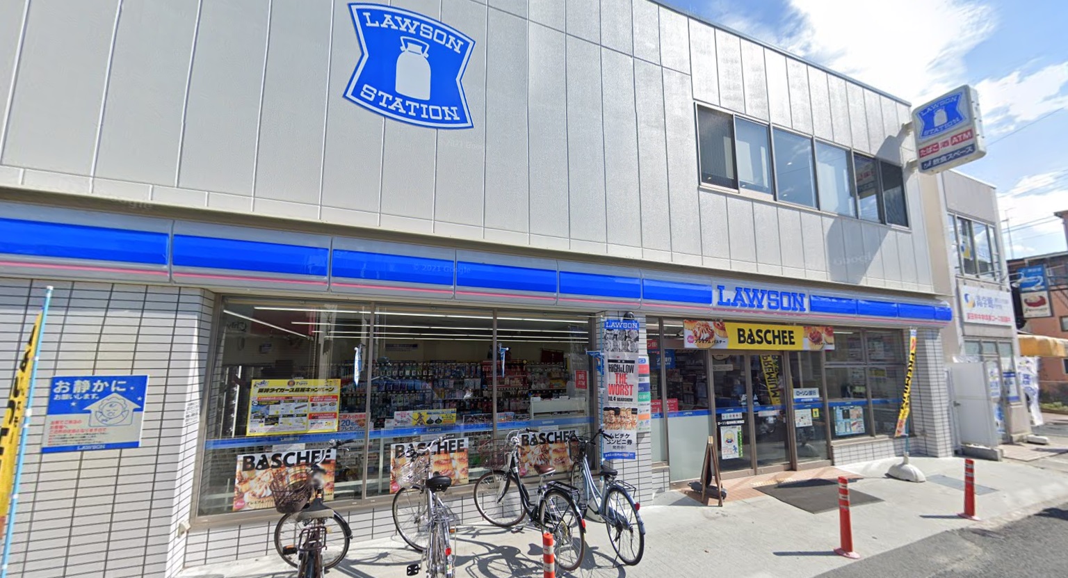 コンビニ　ローソン富田林西口駅前店（コンビニ）まで309m