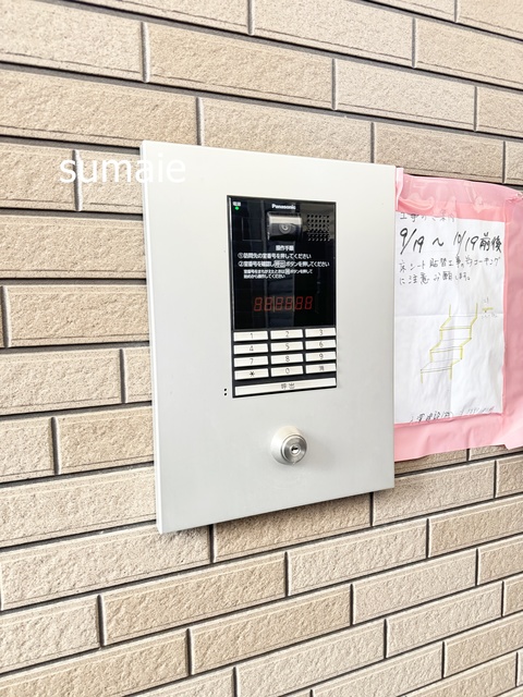 セキュリティ　オートロックです♪