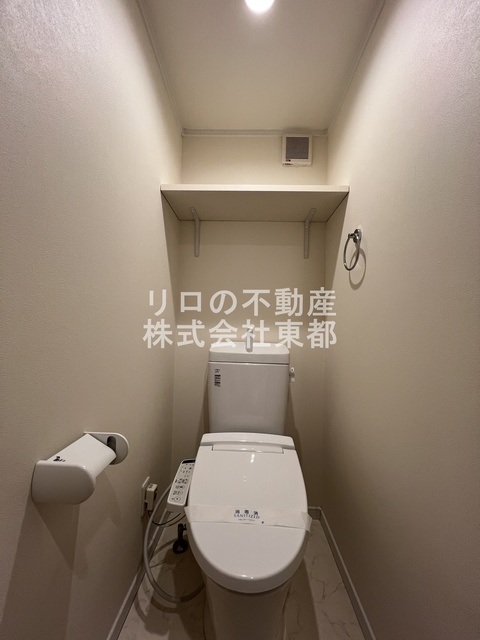 トイレ　洗浄便座付です！