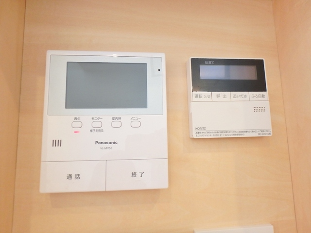 セキュリティ　★訪問者が確認できるＴＶモニターホン★