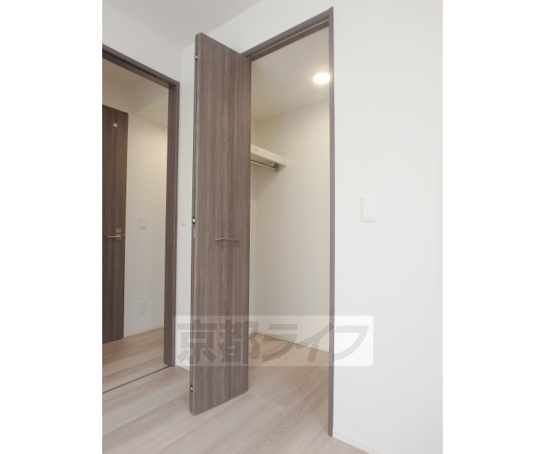 収納　ウオークインクローゼットです。