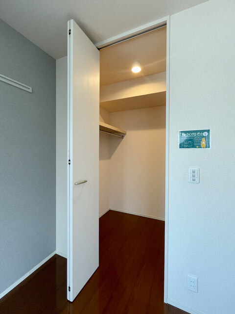 収納　洋室ウォークインクローゼット