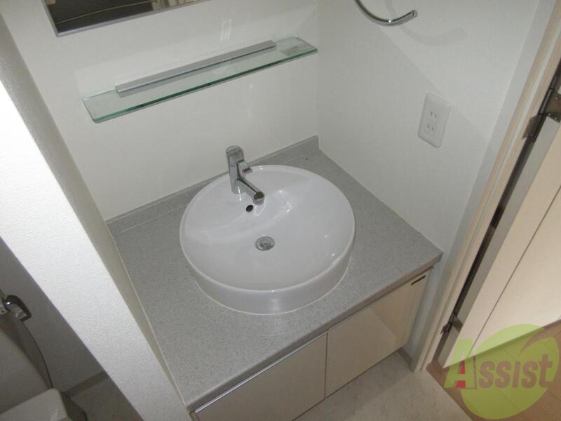 洗面設備　気持ちいい朝を迎えれますよ。