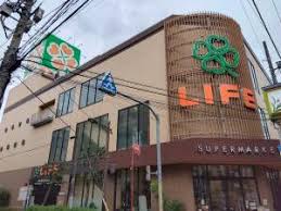 スーパー　ライフ西蒲田店（スーパー）まで371m