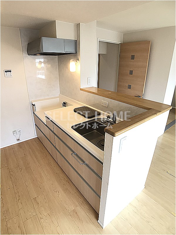 キッチン　キッチンでお料理をお楽しみください