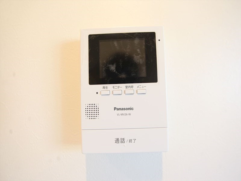 セキュリティ　ＴＶモニター付インターホン　イメージ写真