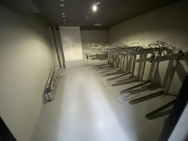 駐車場　駐輪場です。