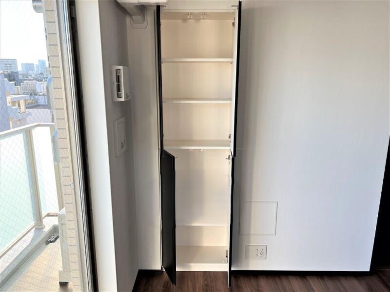 収納　大きなスペースがあり、収納には困りません