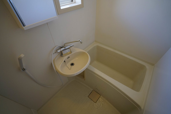 洗面設備　同じ建物の別のお部屋