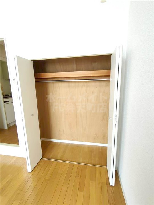 収納　たっぷりとした収納スペースです