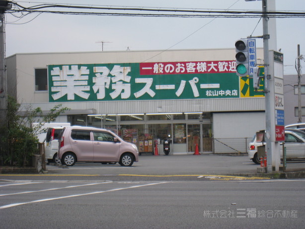 スーパー　業務スーパー松山中央店（スーパー）まで650m