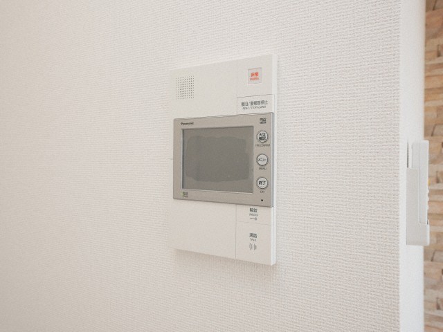 セキュリティ　モニター付きインターホンです