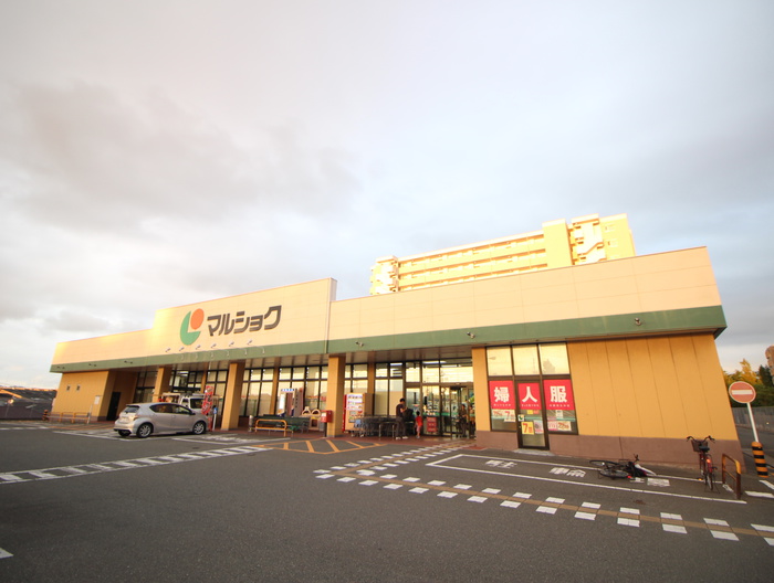 スーパー　マルショク空港東店（スーパー）まで857m