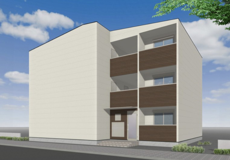 建物外観　外観パースです。