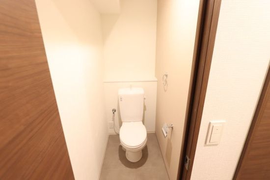 トイレ　ゆったりとした空間のトイレです