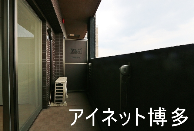 バルコニー　日当たり良好のバルコニーです