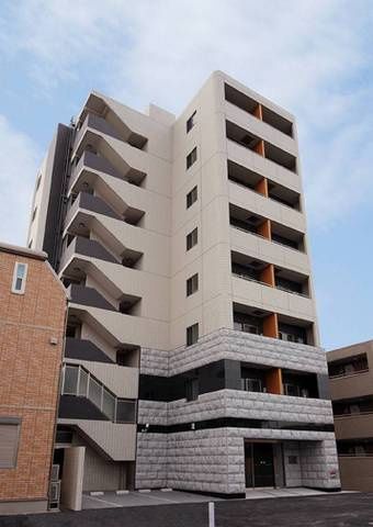 建物外観　スタイリッシュな分譲仕様の外観