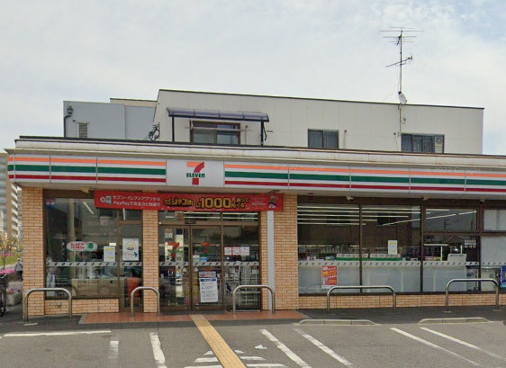 コンビニ　セブンイレブン 神戸須磨行幸町店（コンビニ）まで628m