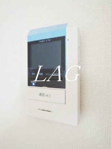 セキュリティ　モニター付きインターフォンです。