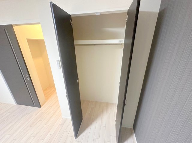 収納　しっかり収納スペースも確保。使いやすいお部屋です。