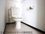 トイレ　ゆったりとした空間のトイレです