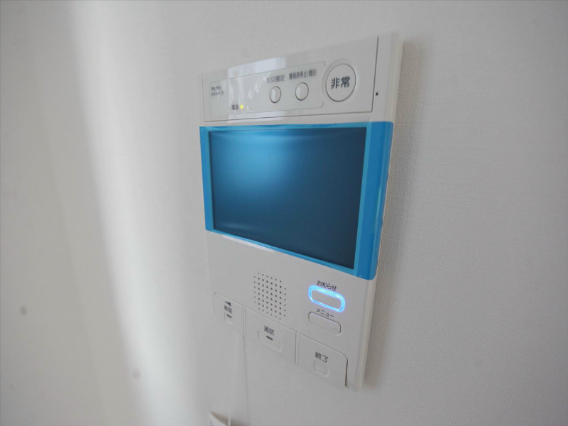 セキュリティ　TVモニター付インターホン完備