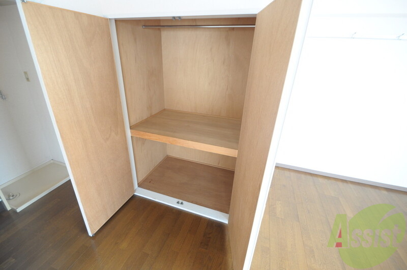 収納　もちろん収納スペースも確保。いたれりつくせりのお部屋です。